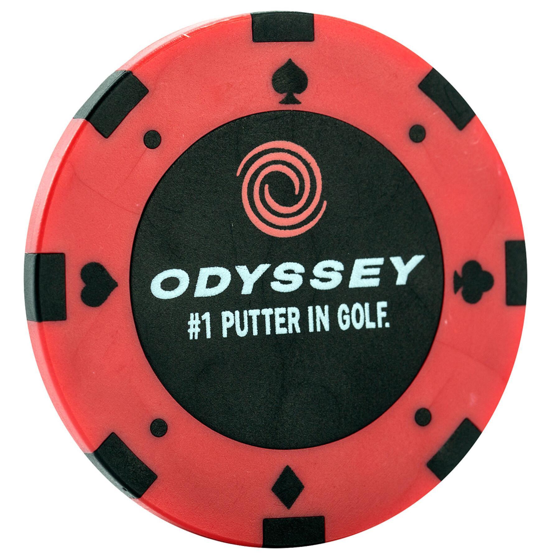 Golfbal markers Callaway odyssey poker chip