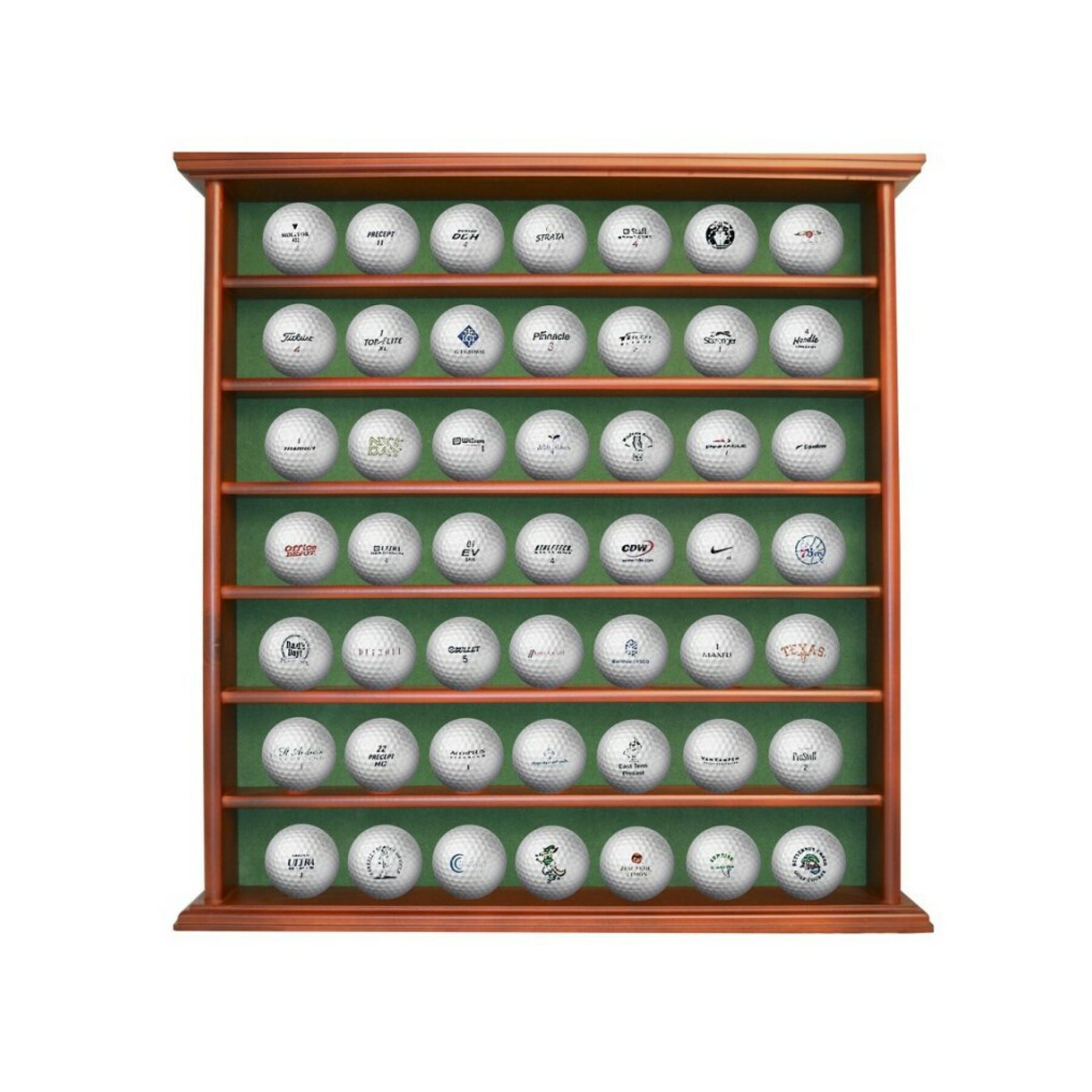 Houten displaystandaard 49 ballen Longridge