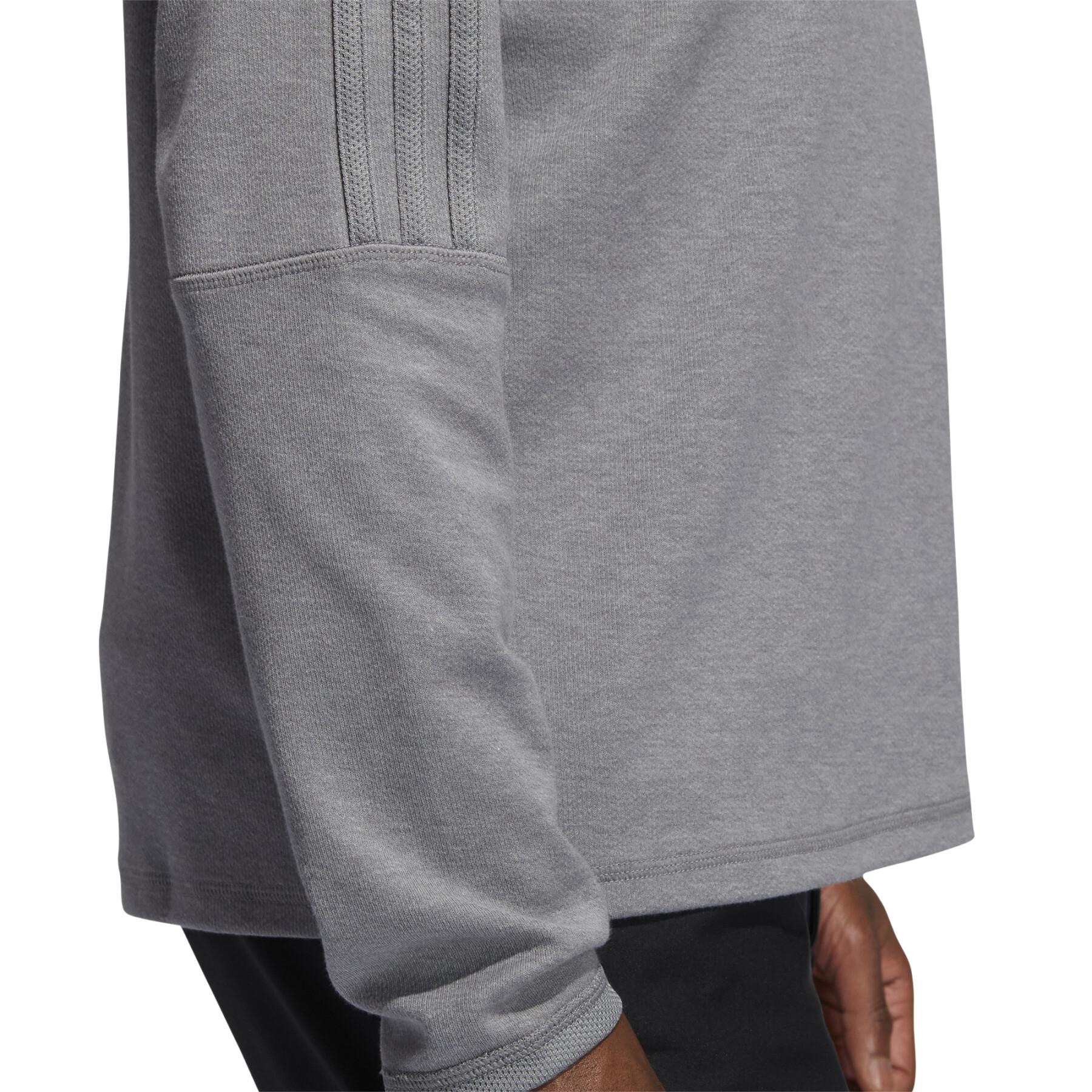 Sweatshirt adidas 3 bandes Quarter-Zip