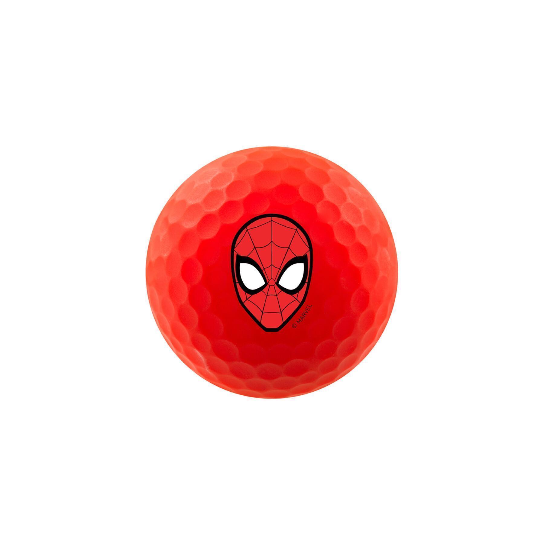 Golfbal Volvik vivid bulk spider man