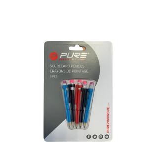 Golfpotlood met gummetje Pure2Improve Pencils With Eraser