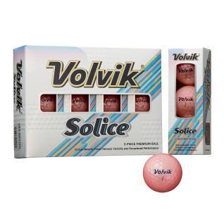 Pakjes van 3 golfballen Volvik solice pearl effect balls dz