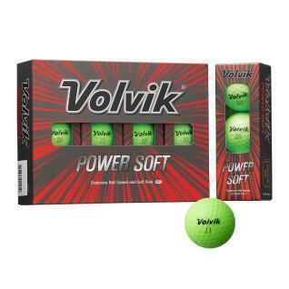 Pakjes van 3 golfballen Volvik powersoft