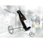 Miniatuur wijnrek trolley JuCad