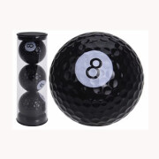 Set van 3 golfballen met opdruk 8ball Legend